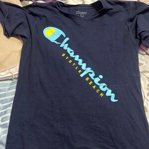 Black champion T-shirt